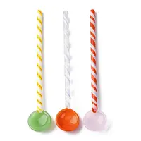 Handmade Glass Stripe Spoons