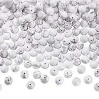 Natural Howlite Beads