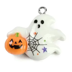Halloween Theme Resin Pendants