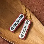 Alloy Acrylic Dangle Earrings