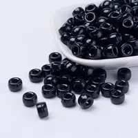 Opaque Acrylic European Beads