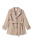 SHEEGO Prechodný kabát  béžová