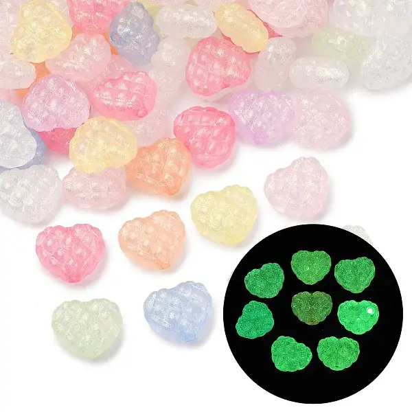 Luminous Transparent Acrylic Beads