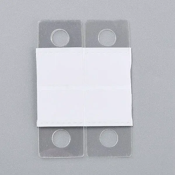 Transparent PVC Self Adhesive Hang Tabs