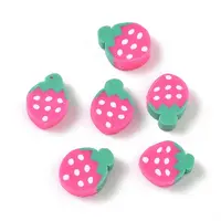 Fruit & Vegetable Theme Handmade Polymer Clay Beads