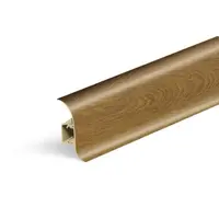 Lišta soklová Naturel Carlo , PVC dĺžka 250 cm, výška hrany 56 mm, NATNGF0R3