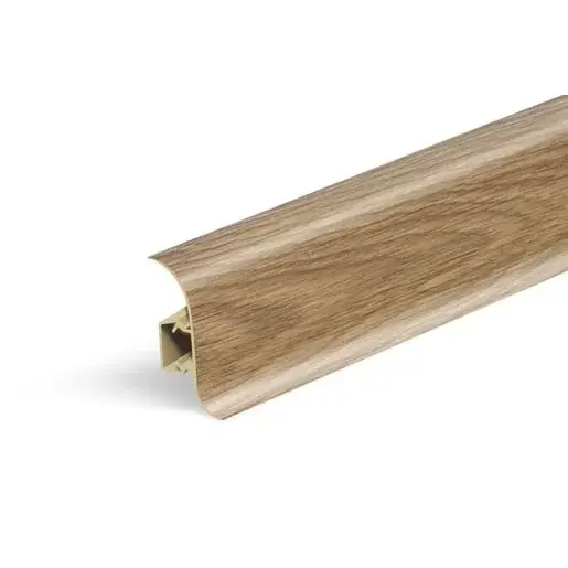 Lišta soklová Naturel dub antika , PVC dĺžka 250 cm, výška hrany 56 mm, NATNGF0D3