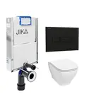 Závesný WC set do ľahkých stien / predstenová Jika Deep KMPLWC