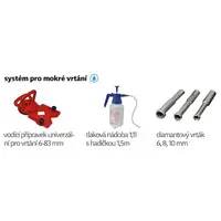 Diamantový Vrták korunkový 6 mm Multi Tools DVRT6