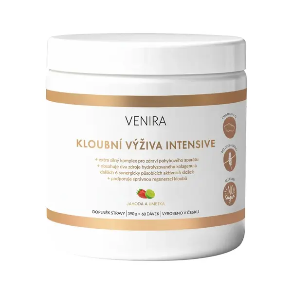 Venira Kloubní výživa intensive jahoda-limetka 390 g