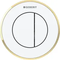 Geberit typ 10 ovládacie tlačidlo plast biele 116.056.KK.1