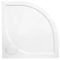 Sprchová vanička štvrťkruhová SAT 100x100 cm liaty mramor SIKOLIMCC100S