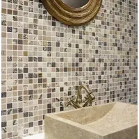 Sklenená mozaika Mosavit Galaxy antracita 30x30 cm lesk GALAXYAN