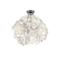Stropné osvetlenie Reality Leavy chróm R60461001