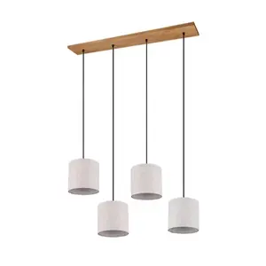 Trio Elmau závesné osvetlenie nikel 302100430 TR302100430