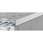 Lišta ukončovací "L" Havos, hliník, dĺžka 300 cm, výška hrany 8 mm, AL8300