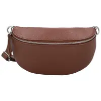 Dámská kožená ledvinka hnědá - Delami Vera Pelle Gianni