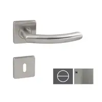 Kľučka Naturel NERO HR10047Q LDC WC, poziar NEROHRWC