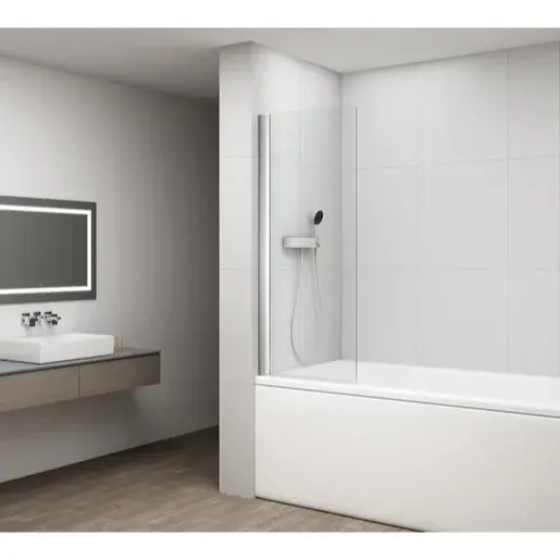 Vaňová zástena Polysan Rota 150x65 cm chróm FA650