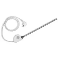 Vyhrievaná tyč Novaservis bílá TT/200