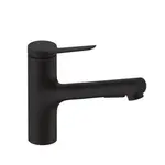 Hansgrohe Zesis drezová batéria s vyťahovacou spŕškou, 2 prúdy čierny mat 74800670