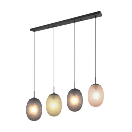 Trio Facette závesné svetlo čierna 364200417 TR364200417