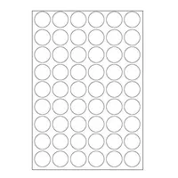 Samolepicí etikety 30 mm, 54 etiket, A4, 100 listů, kulaté