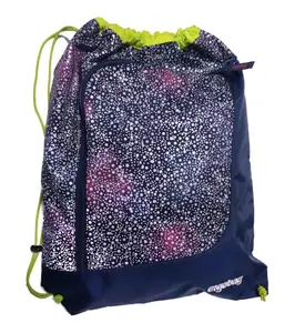 Športový vak Ergobag - Fialový reflexný
