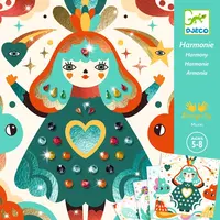 Kreatívna hra s metalickou fóliou a kamienkami - Harmónia