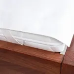 Nepropustný froté chránič matrace bílý 80 x 200 cm