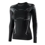 Dámské funkční triko Brubeck Dry s dlouhým rukávem Black/Graphite L