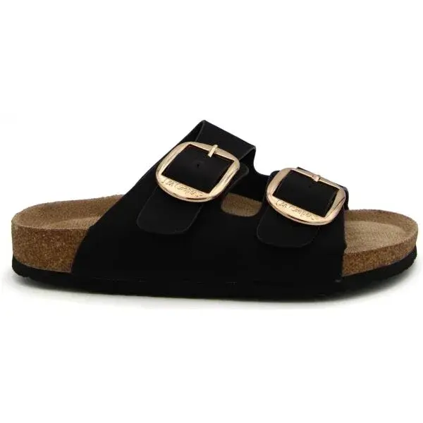 Lee Cooper SLIDE Dámske šľapky, čierna, veľkosť