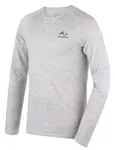Husky Merow M L, light grey Merino termoprádlo triko