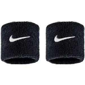 Nike SWOOSH CLASSIC WRISTBANDS Potítka, čierna, veľkosť
