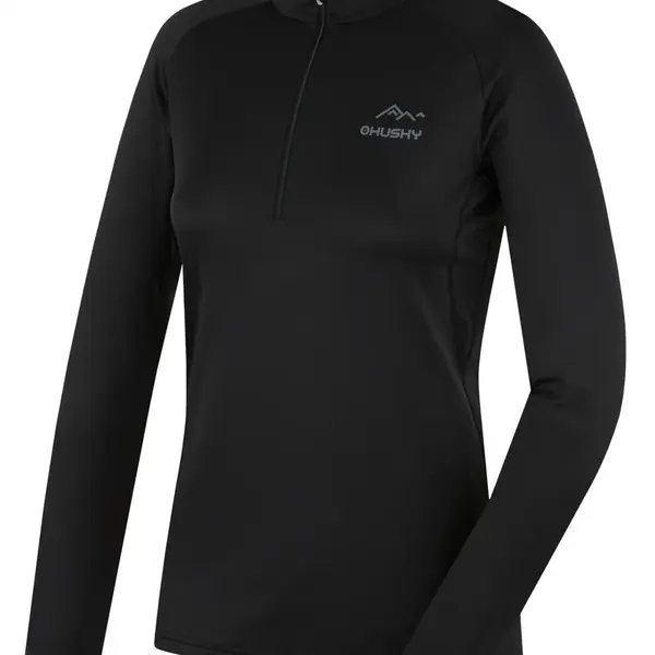 Husky Tromi Zip L XL, black Termoprádlo Active Winter Triko