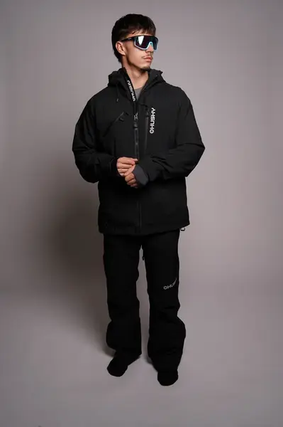 Husky Grut M S, black Pánská lyžařská bunda