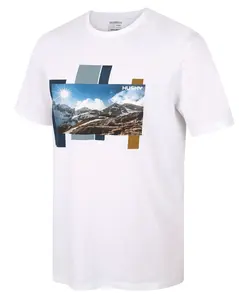 Husky Tee Skyline M XXXL, white Pánské bavlněné triko