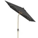 Slunečník s automatickým naklápěním s ULTRA UV ochranou Doppler ALU WOOD 3 x 2 m, antracit DP461317840