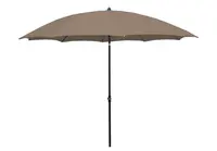 Zahradní slunečník Doppler NASSAU 2,5 m, hnědá DP61892E846