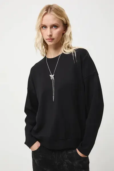 Tričko s dlouhým rukávem Medicine dámské, černá barva