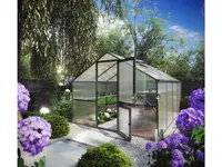 Zahradní skleník KGT Orchidee IV 4,3 x 3 m, antracit/šedá