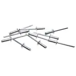 Hliníkové nýty 4,8 x 12,5 mm 50 ks