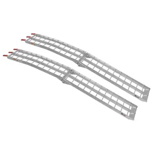 Nájezdová rampa skládací hliníková široká Q-TECH 222x28 cm 1 pár