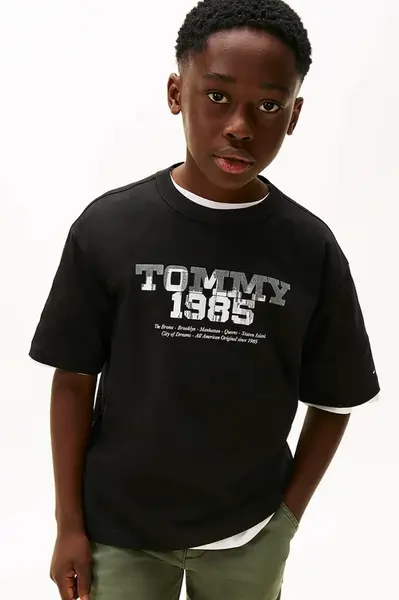 Dětské bavlněné tričko Tommy Hilfiger