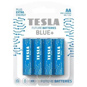 Baterie Tesla AA R06 Blue+ 4 ks