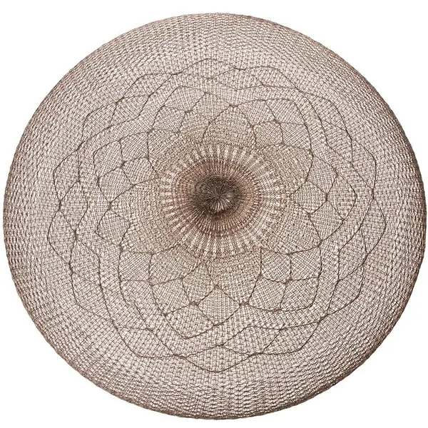 Plastové prostírání 38x0.3x38 cm hnědá