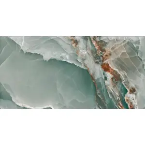 Gresová dlažba Onyx Turquoise Pulido/Leštený 60/120 Rect.