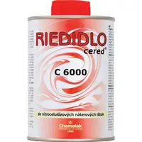 Chemolak Riedidlo do Nitrocelulozovych Náterových Látok C-6000 0,8l