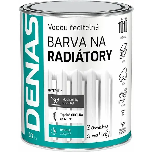 Denas Radiátor 0100 biely 0,7kg
