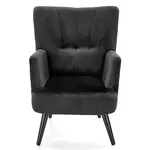 Křeslo Pagoni černá/černá